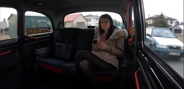  Fake Taxi Curious Lesbian Tiny Tina tries cock for first time